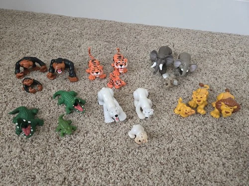 Fisher Price Rainforest Animals, Vintage 1995