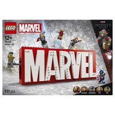 LEGO Super Heroes: Marvel Logo & Minifiguren (76313)