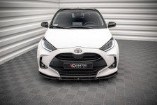 Maxton Design Frontlippe V.2 passend für Toyota Yaris Mk4 schwarz Hochglanz