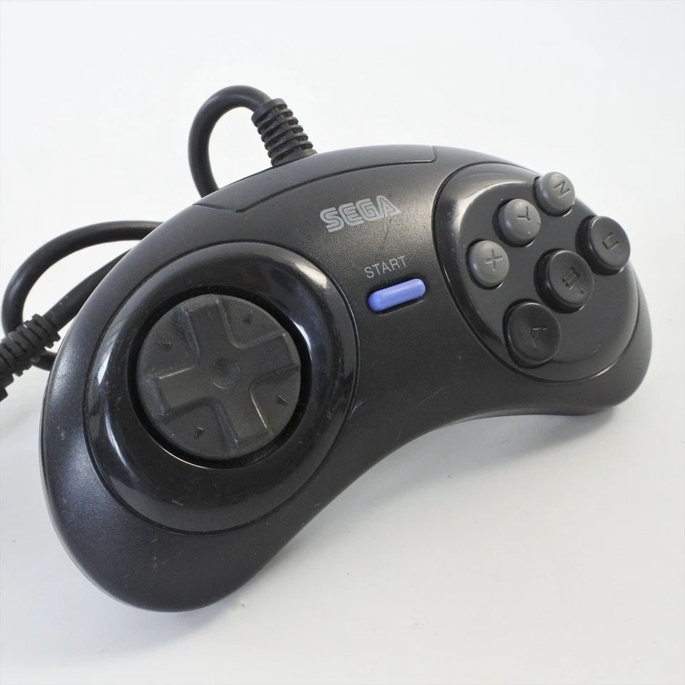Mega Drive Control Pad SJ-6000 Fighting Controller 6B SEGA Tested JAPAN 0310 - Image 1 of 4