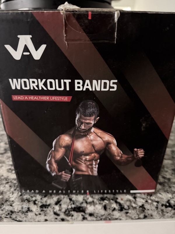 Heavy Duty Resistance Bands Set 5 Loop for Gym Exercise Pull up Fitness Workout