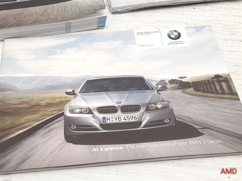 BMW 335i 335xi 328xi 328i E90 2011 sedán manual del propietario folleto 01412604582 Foto 4 de 4