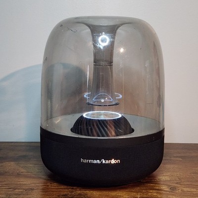 Harman Kardon Aura Studio Bluetooth Home Speaker Ambient Lighting - Tested Works
