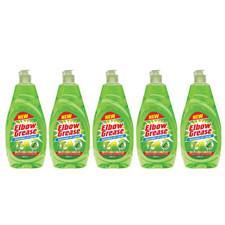 5X Elbow Grease Washing Up Liquid, Apple Fresh 600ml Power Degreaser 3.50 per litre