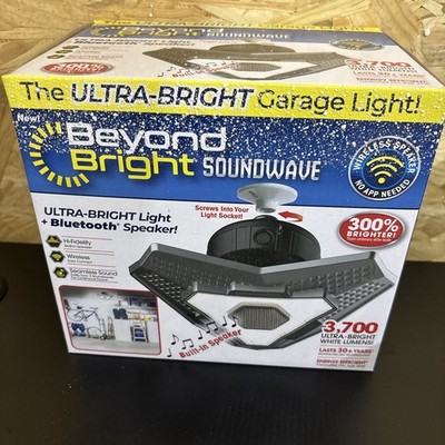 25-Watt LED Lamp Light Bulbs 6500K 3700-Lumens with Built-In Bluetooth Speaker