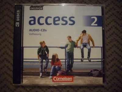 English G access 2  Vollfassung  3 Audio - CDs  zum  Schülerbuch  Cornelsen
