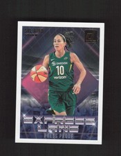 2019 Donruss WNBA #16 Sue Bird Express Lane Silver Press Proof #/199