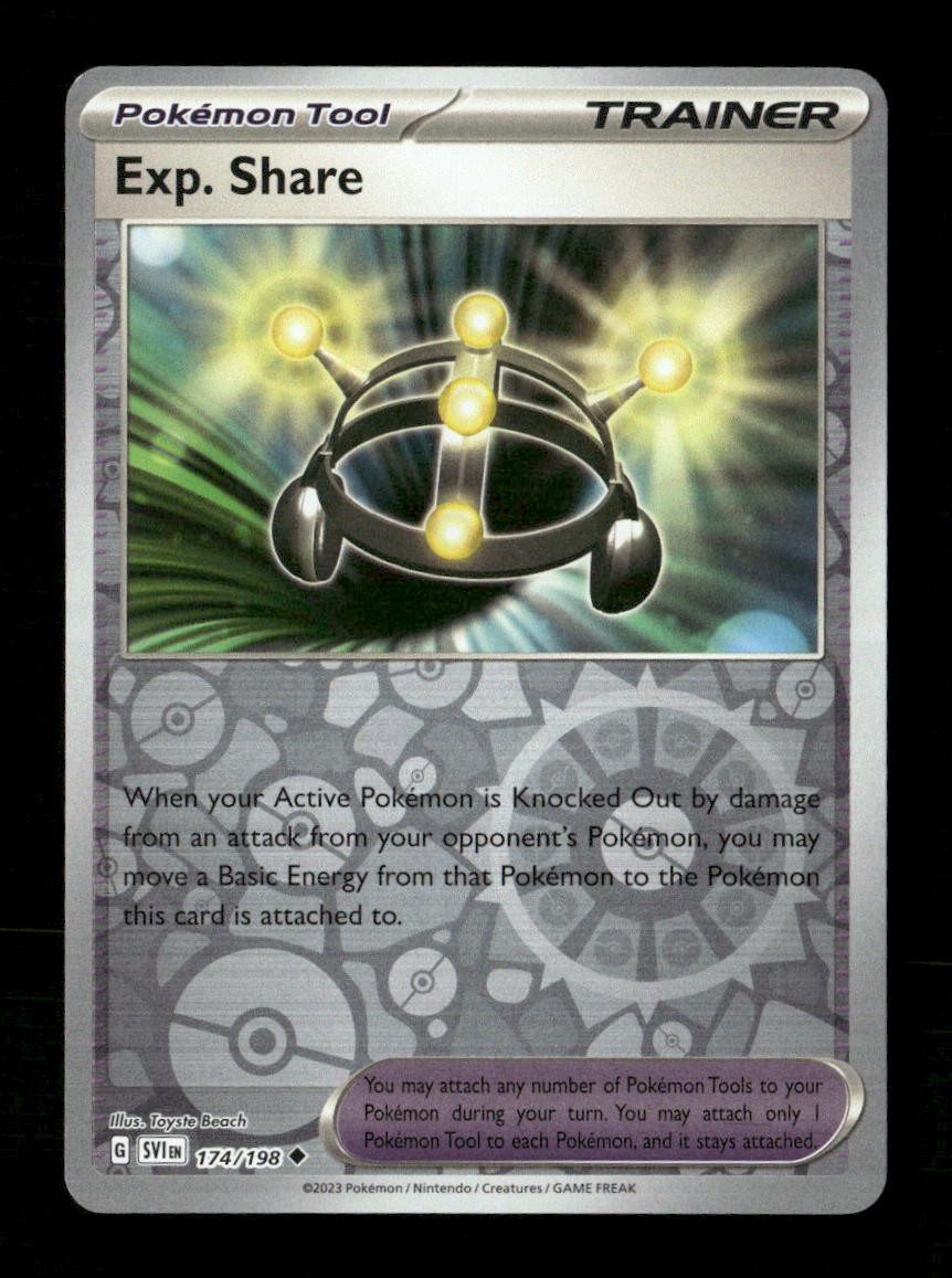 Exp. Share 174/198 Scarlet & Violet Reverse Holo NM/M Pokemon