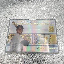 Topps Tribute Carl Yastrzemski Memorable Materials #MEM-CY Red Sox Uniform