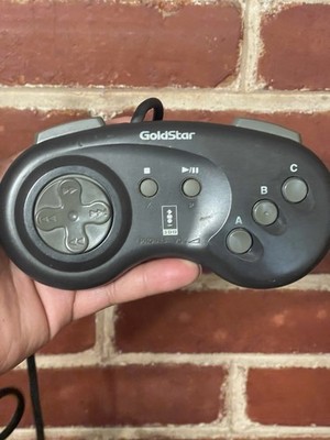 Goldstar 3DO Video Game Controller Control Pad Wired FOR PARTS Read Description