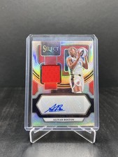 2024 Panini Select WNBA Basketball Aliyah Boston Patch Autograph Auto #AM-AB