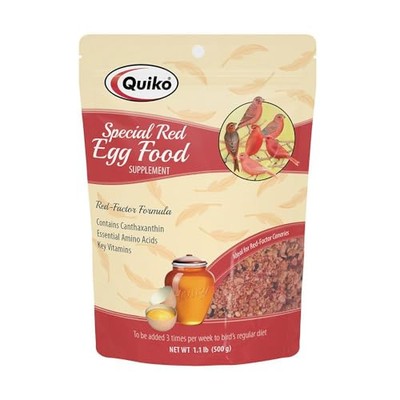 Quiko Special Red Egg Food Supplement, Red-factor Formula With Canthax