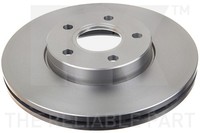 2X Bremsscheibe NK 204848 FüR Focus Ford MAX C30 V50 S40 Volvo C70 2 Turnier DM2