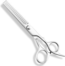 6" Hair Dressing Scissors Barber Thinning Thinner Shears - Tension Adjustable