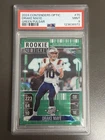 2024 Drake Maye Contenders Optic Rookie Ticket #70 Green Pulsar RC /49 PSA 9