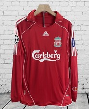 Kit Maniche Lunghe Liverpool 06-08 Home - Torres 9 • Maglia Calcio Vintage