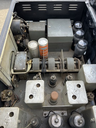 Vintage National Company NC-100A High Frequency Receiver and headset untested - Bild 13 von 19