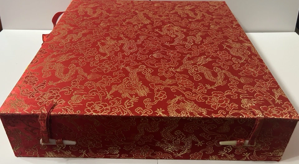 Placa de laca 10" Palacio de Beijing Funciona-Decoración Rojo/Negro Tallado Resina. Foto 3 de 4