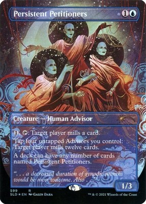 MTG English Persistent Petitioners 599 NM Foil Secret Lair