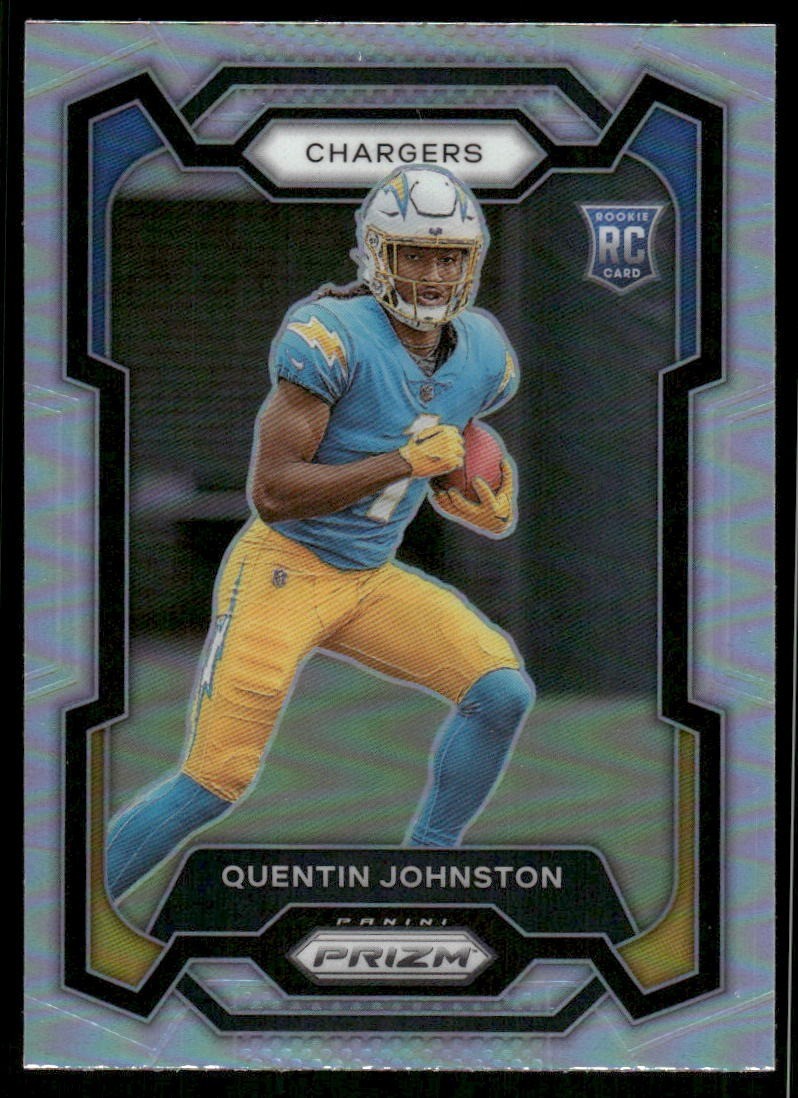 2023 Panini Prizm #353 Quentin Johnston Silver Rookie