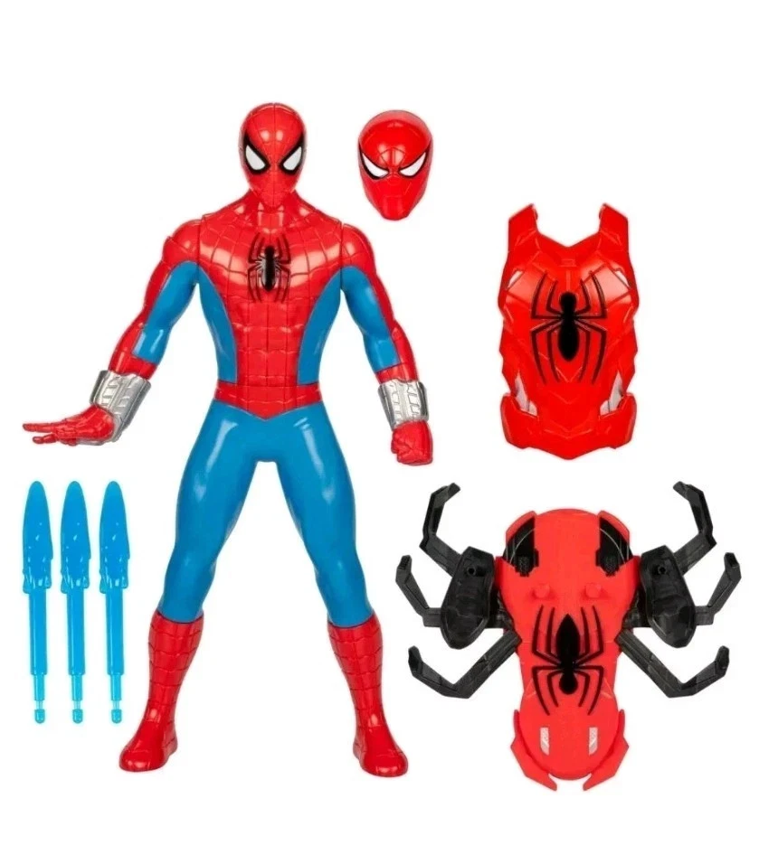 Экшн-фигурка Marvel Spider-Man Thwip Blast Spider-Man с аксессуарами, 11 дюймов - Изображение 2 из 4