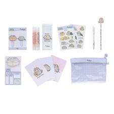 Pusheen Stationery Set  Pusheen Pencil Case With A6 Notebooks, Highlighters,...