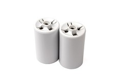 2x Batterieadapter Batterie Akku Accu Adapter Mignon auf Mono AA auf D