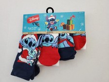 Disney Lilo  Stitch Family Fun Socks Men Women Kid Toddler 4-Pack Crew Sock NWT