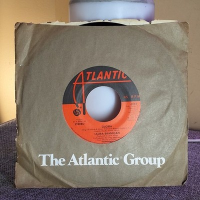 Laura Branigan Gloria / Living a Lie 45 RPM