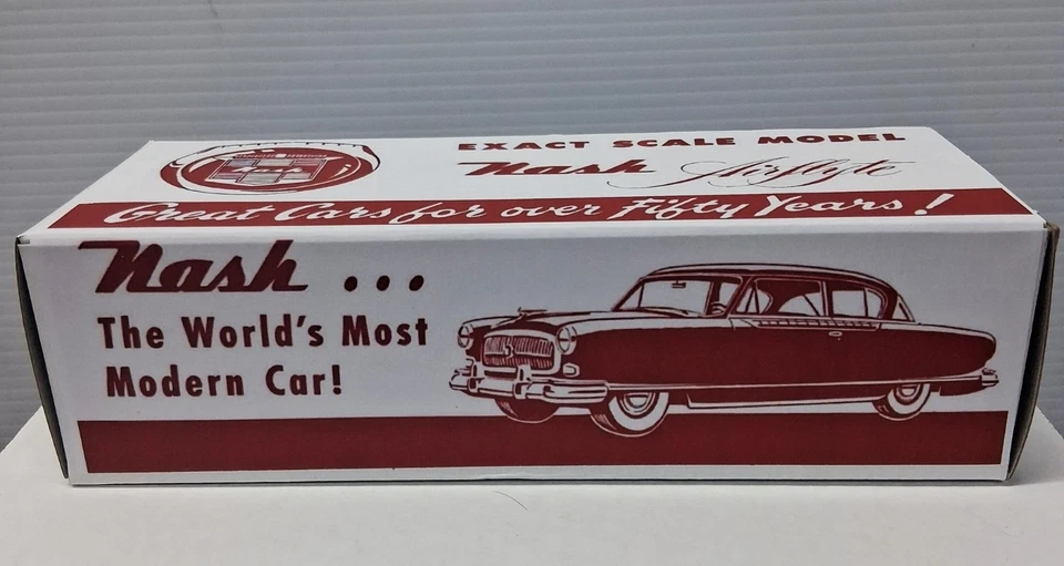New 1953 Nash Airflyte Dealer Promo Model REPLICA BOX ONLY ... NO CAR - Image 2 of 4