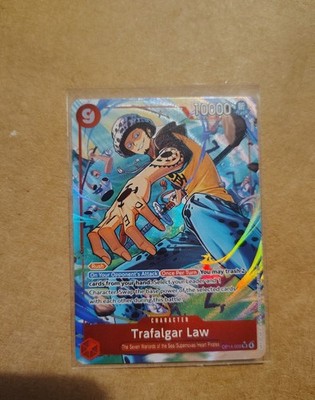 Trafalgar Law One Piece Alt Art OP14-009 (SR) Mint Condition English
