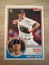 2021 Topps Archives Baseball 1983 Topps TANNER HOUCK Rookie Card RC #142 Red Sox. rookie card picture