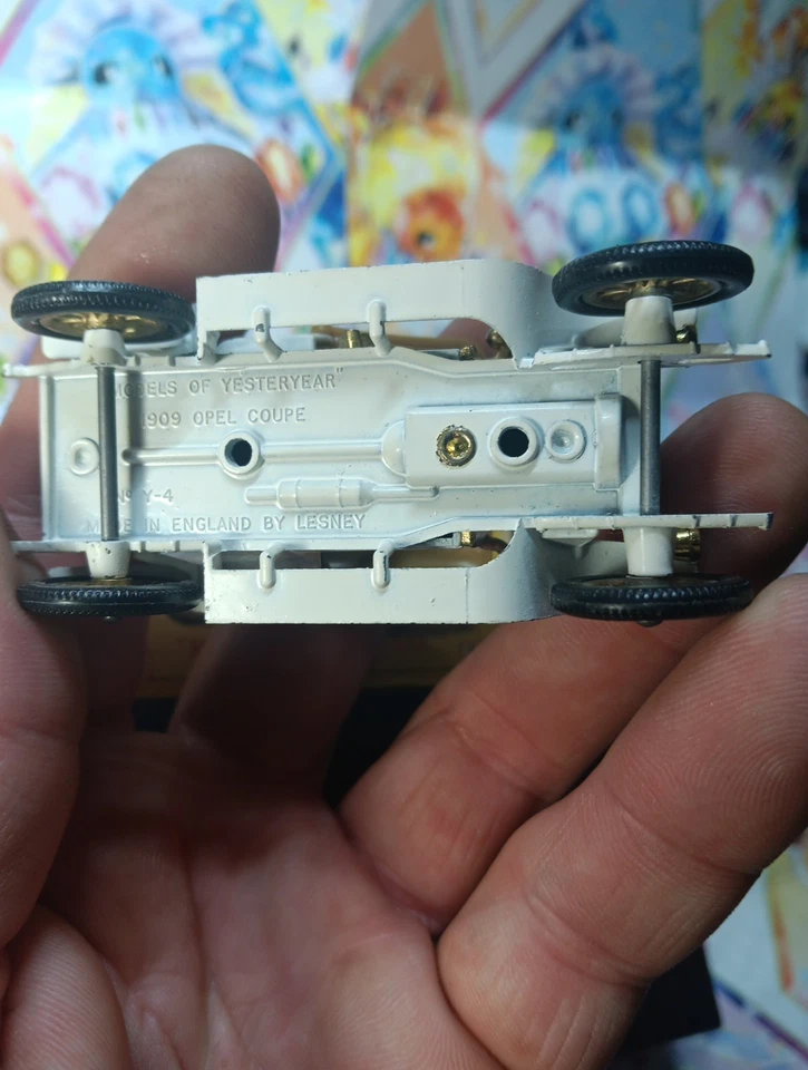 Vintage Lesney Matchbox Of Yesteryear 1909 Opel Coupe No Y-4 - Made in England - Image 3 of 4