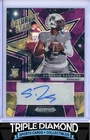 2025 Prizm Draft Shedeur Sanders Saturday Star Rookie Auto Purple Ice #/50 E43
