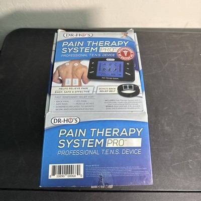 NEW OB Dr. Ho's Pain Therapy System 4 Pad Professional T.E.N.S Machine