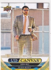 24/25 UD SERIES 1 CANVAS ADIN HILL CARD SP #37