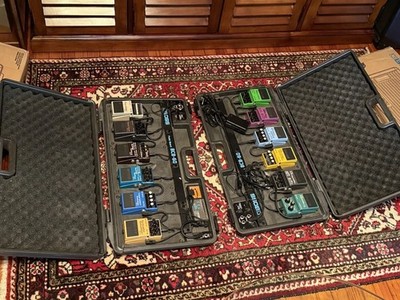 Boss BCB-60 Pedal Board And 12 Boss Pedals X 2 Tested