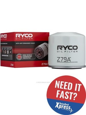 Ryco Oil Filter Z79A Fits Ford, Holden, Honda, Mazda, Mitsubishi