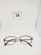 Marchon Autoflex 47 w/ Flexon Eyeglasses Frame Coffee 56-19-145