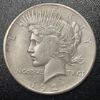 1921 Peace Silver Dollar $1 AU Details Key Date High Relief
