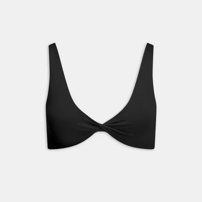 TALA DayFlex Twist Front Sports Bra   Shadow Black   Size S   NWT