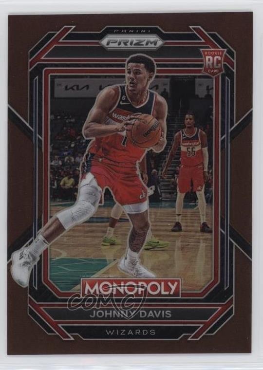 2022-23 Panini Prizm Monopoly Brown Prizm 234/249 Johnny Davis #90 1g40