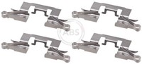 ZubehöRsatz Scheibenbremsbelag A.B.S. 0139Q FüR Suzuki Ignis 3 MF FF ATK412