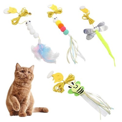 Lustiges Haustier Katze Teaser Spielzeug interaktives Spielzeug hängend spielen Training Übung