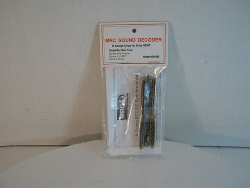 Spur N MRC DC/DCC Diesel Synchronized Diesel Sound Decoder Kato SD80 0001808 | Zustand: New