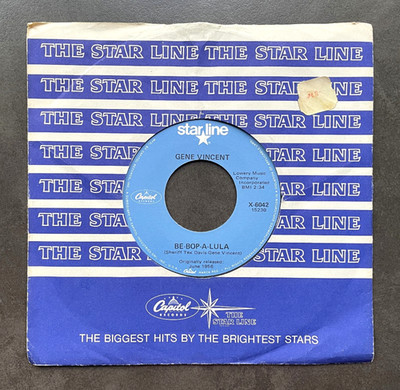 7'' Gene Vincent - Be-Bop-A-Lula - US Capitol