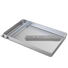 PetSafe Scoop-Free Litter Box Reusable Stainless Steel Tray, Odor Absorbing