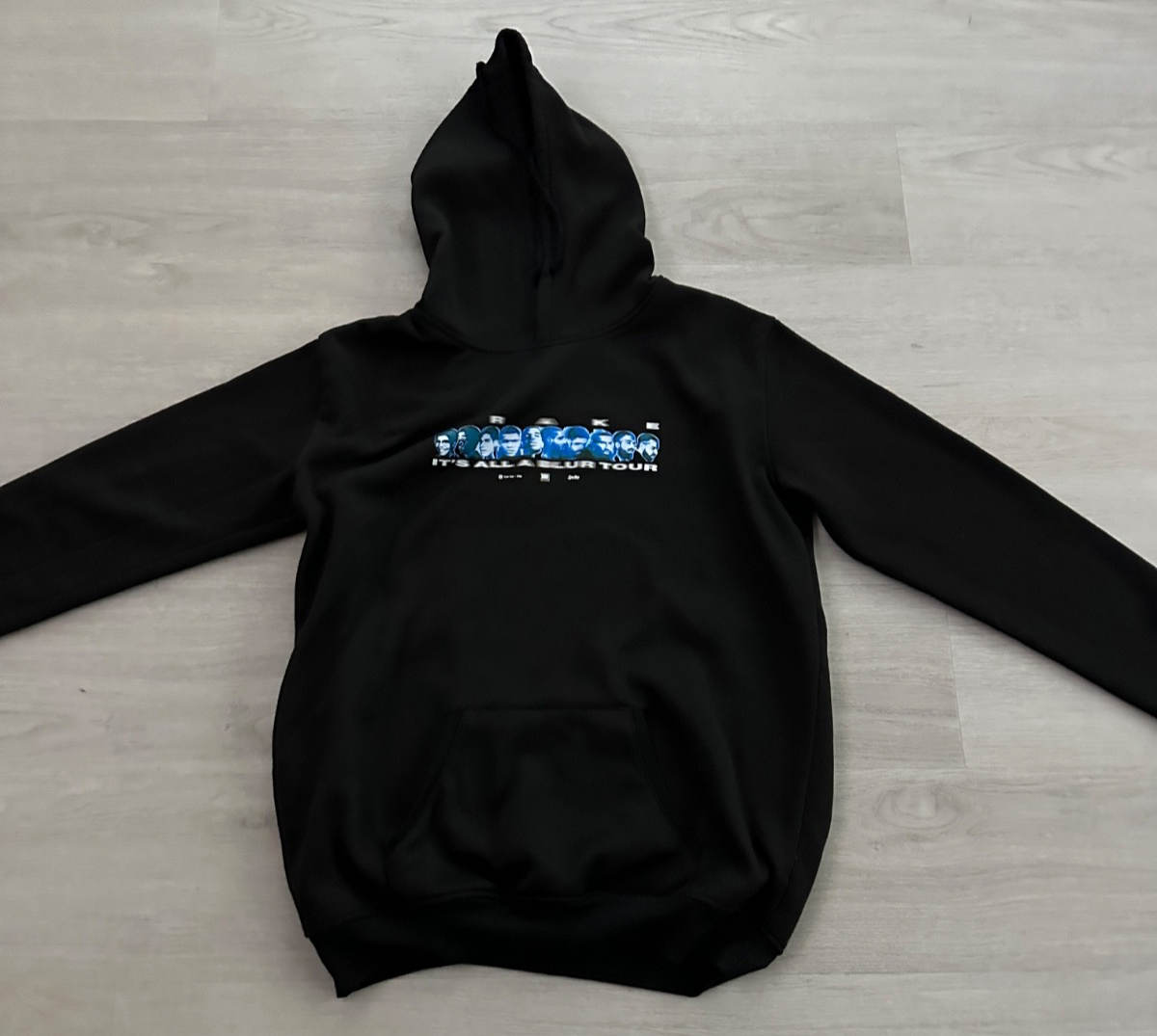 Drake 21 Savage It's All A Blur Tour Hoodie Black 2023 Concert