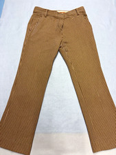Tory Burch Tailored Ankle Brown/Beige Micro Print Pants Size 4 Women’s 
