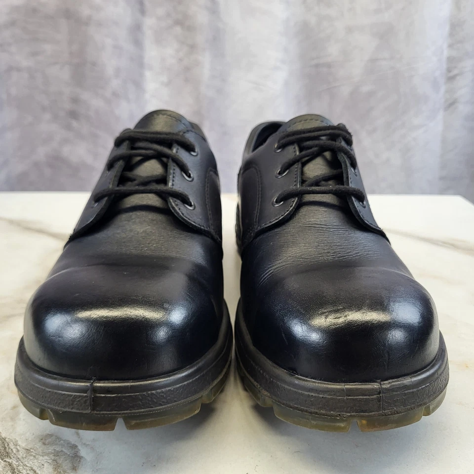 Zapatos de trabajo Redback Oxford con puntera de acero resistentes al aceite y al ácido para hombre EE. UU. 11,5 negros Foto 3 de 4